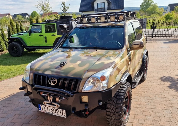 Toyota Land Cruiser cena 124000 przebieg: 220000, rok produkcji 2007 z Brzeziny małe 781